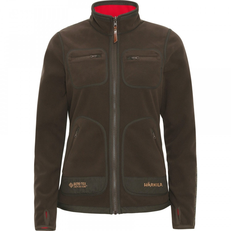 Harkila džemperis Kamko fleece Woman (Brown/Red)