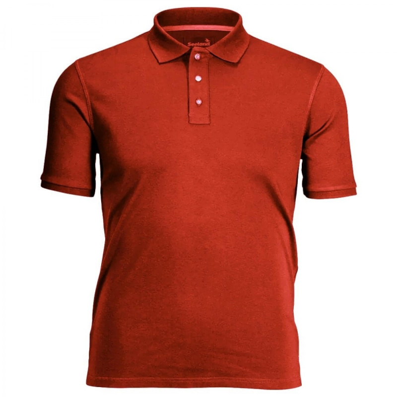 Moteriški marškinėliai SEELAND Skeet Polo (Classic red)