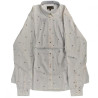 Women shirt SEELAND Grace (Tofu duck print, white)