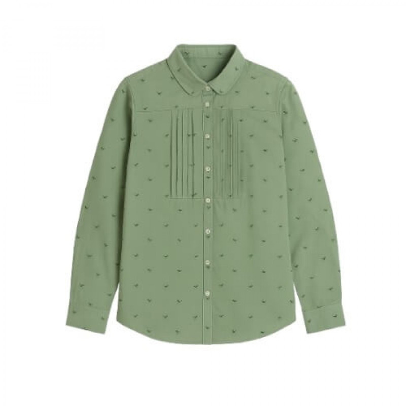 Moteriški marškiniai SEELAND Grace (Bok choy duck print)