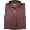 Moteriški marškiniai HARKILA Aslaug linen (Burgundy)