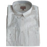 Women shirt HARKILA Aslaug linen (Peyote grey)