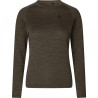 Women t-shirt SEELAND Active L/S (Meteorite)