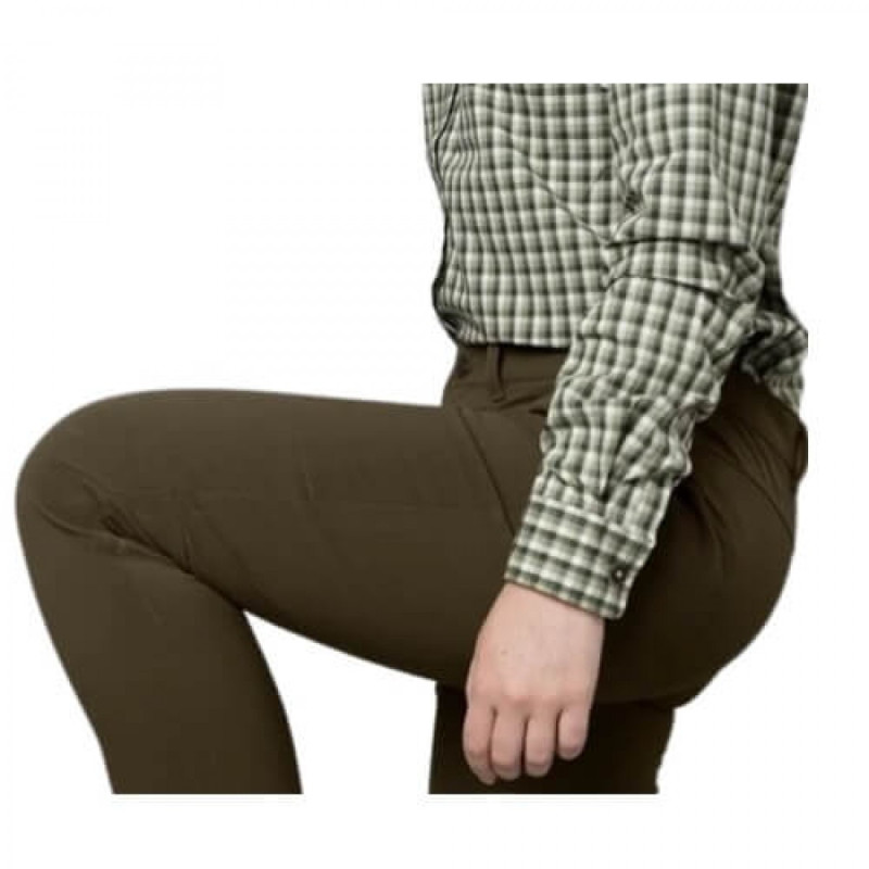 Moteriški marškiniai HARKILA Retrieve (Duffel green)