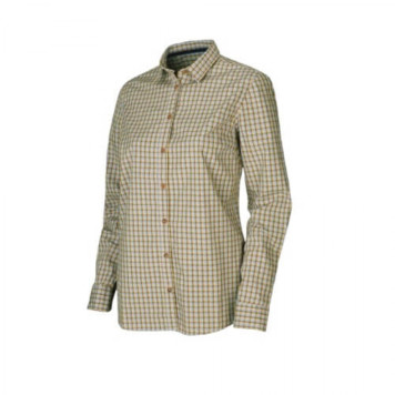 Women shirt HARKILA Retrieve (Brown granite)