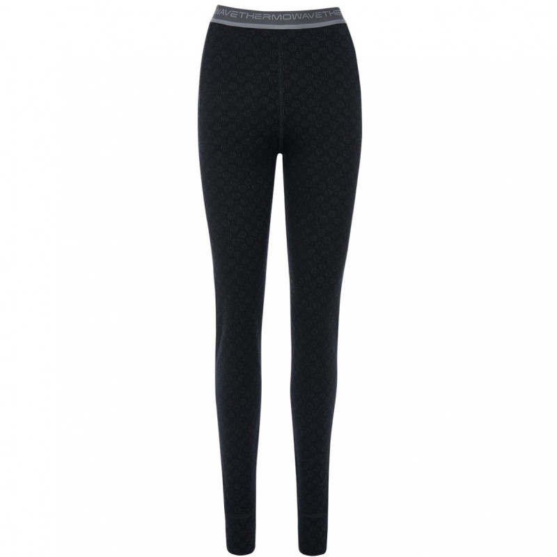 Moteriškos apatinės kelnės Thermowave Merino Xtreme black/dark grey melange