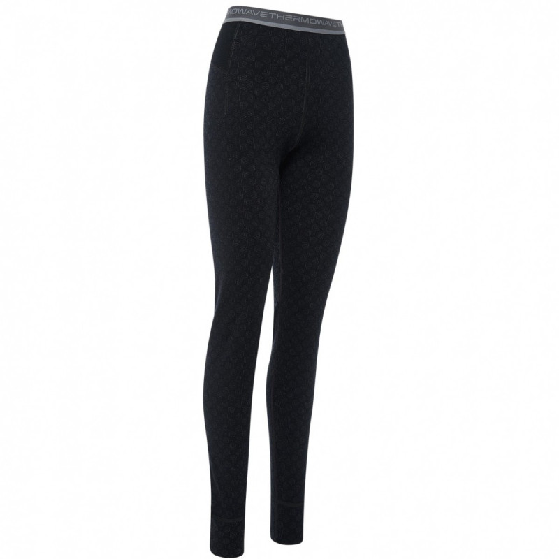 Moteriškos apatinės kelnės Thermowave Merino Xtreme black/dark grey melange