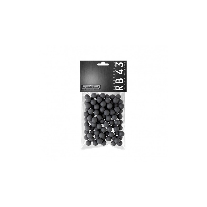 Guminiai šratai UMAREX Rubberballs Prac-Series T4E RB Kal. 43 (2.4702) 100 vnt.