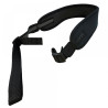 Gun sling Huntera black with suede leather details 79-110 cm HDI101BL