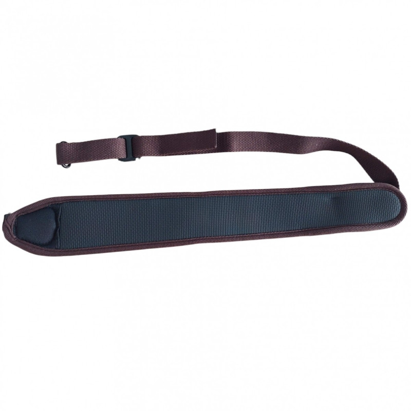 Gun sling Huntera green with clamps (119x7cm) HDI201GR