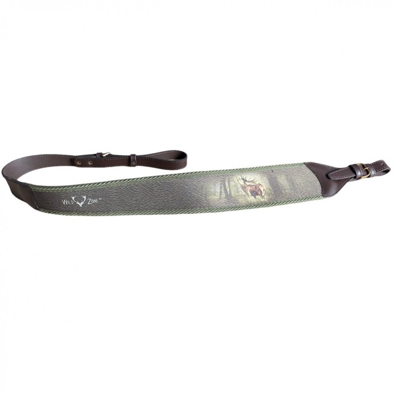 Gun Sling With Roaring Deer Decoration Wild Zone