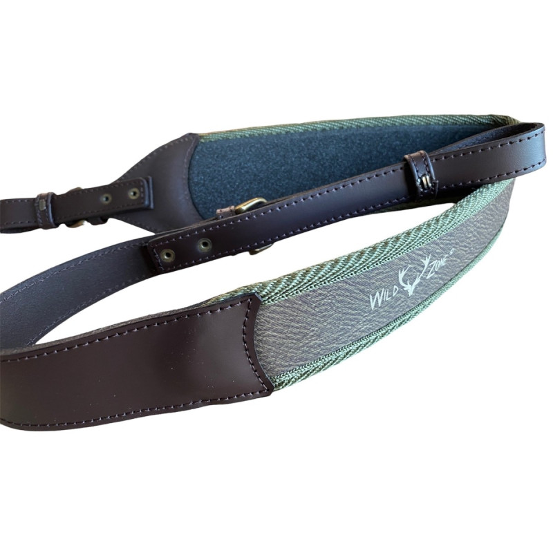 Gun sling with deer print Wild Zone (green)