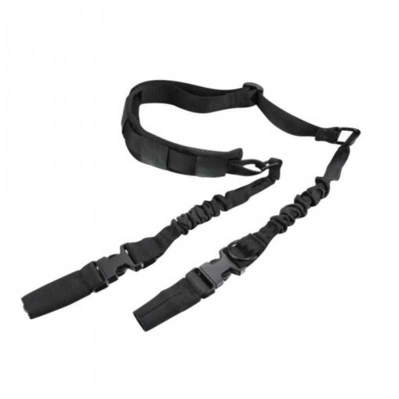 GUN SLING Tacbull with a hooks, black (TB-1PT-SH)