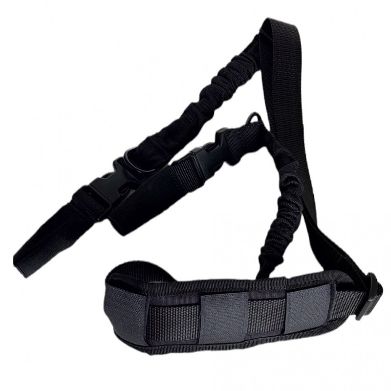 GUN SLING Tacbull with a hooks, black (TB-1PT-SH)