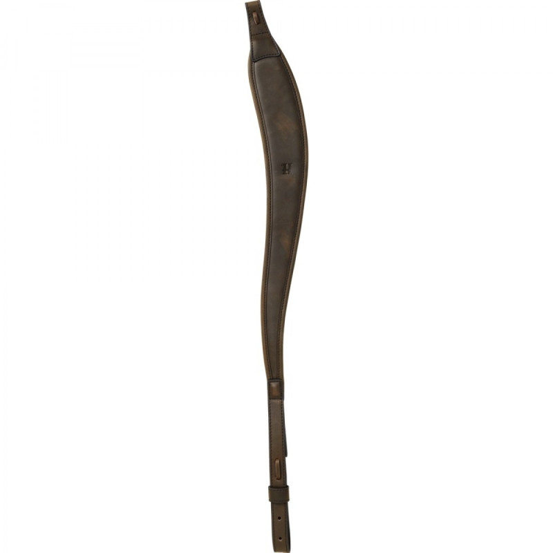 HARKILA Rifle sling in leather, Dark brown, 93 cm