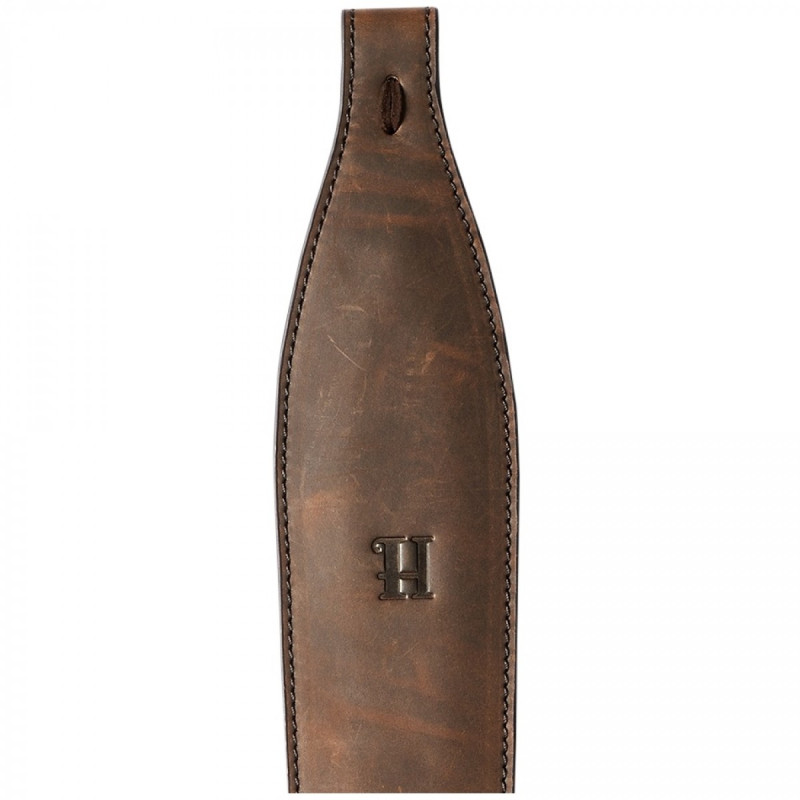 HARKILA Rifle sling in leather, Dark brown, 93 cm