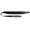 Gun Sling AKAH neoprene/leather, anti slip, 98-106 cm (black edition)