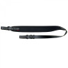 Gun Sling AKAH neoprene/leather, anti slip, 98-106 cm (black edition)