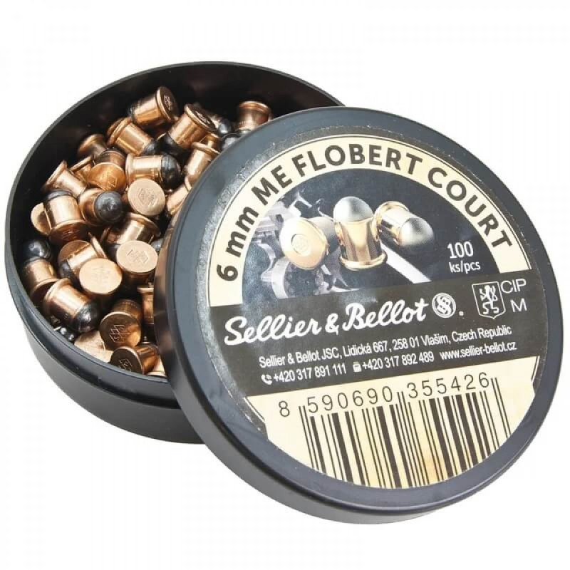 Šoviniai SB kal. 6mm Flobert buki ME short 1.05g/16gr (100vnt)