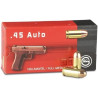 Šoviniai Geco .45 Auto 14,9 g. FMJ.