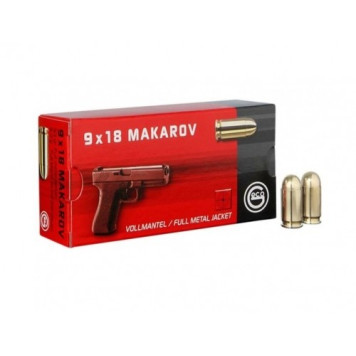 Šoviniai GECO 9mm Makarov 6.15g/95gr FMJ 2318555