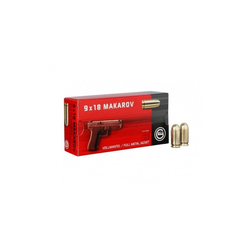 Šoviniai GECO 9mm Makarov 6.15g/95gr FMJ 2318555