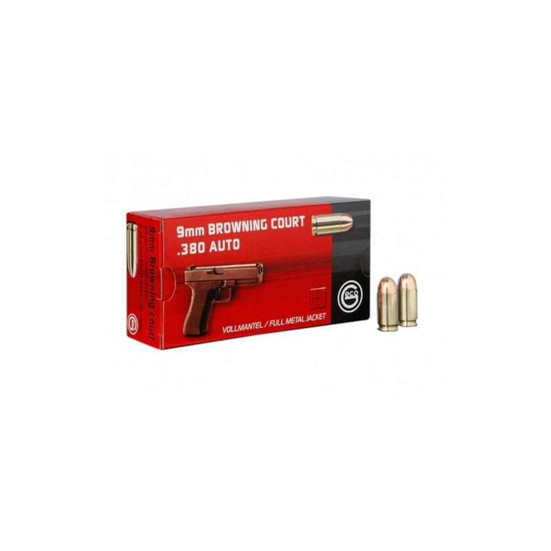 Šoviniai GECO 380 Auto 9mm Short 6,15g/95gr FMJ 2317705