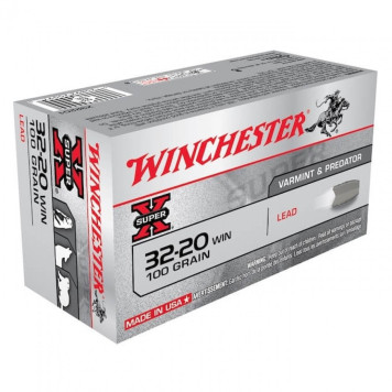 Šoviniai WINCHESTER kal. 32-20 100gr X32201