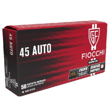 Šoviniai FIOCCHI kal. 45 AUTO FMJFN (701146)