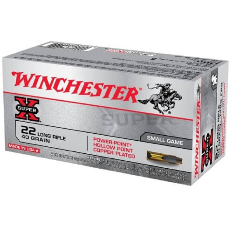 Šoviniai WINCHESTER kal. 22LR 37gr Super X LHP