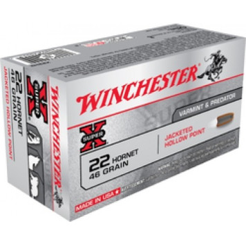 Šoviniai Winchester kal. 22 Hornet HP, 46 gr.