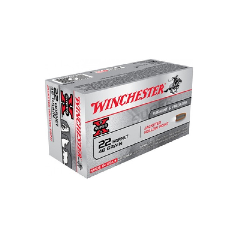 Šoviniai Winchester kal. 22 Hornet HP, 46 gr.