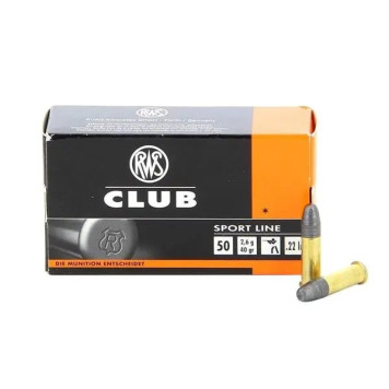 Šoviniai RWS kal. 22 l.r. Club  2,6g/40gr 2132885