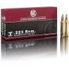 Šoviniai RWS 223 Rem. Teilmantel 3,6g./ 55 gr.