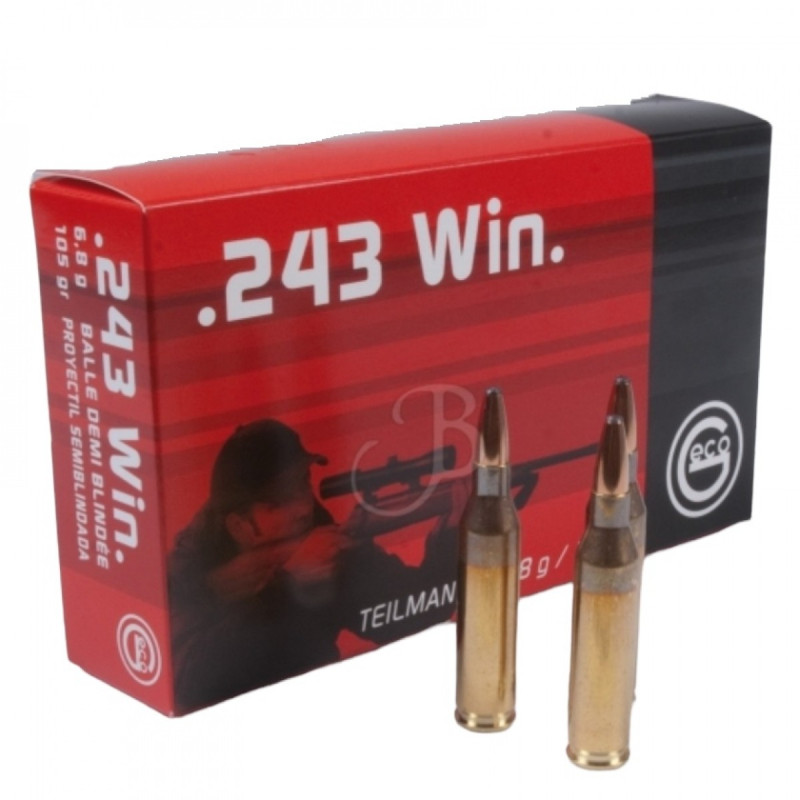 Šoviniai Geco 243 Win. 6.8 g/105gr
