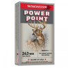 Šoviniai WINCHESTER kal. 243 POWER POINT 100 GR, 20/200 CX2432