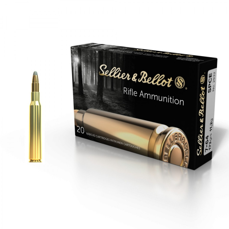 Šoviniai Sellier&Bellot 7x64 SPCE 11.2 g