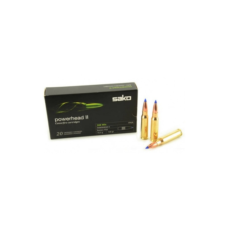 Šoviniai Sako 308 Win Powerhead II 10,9 g.