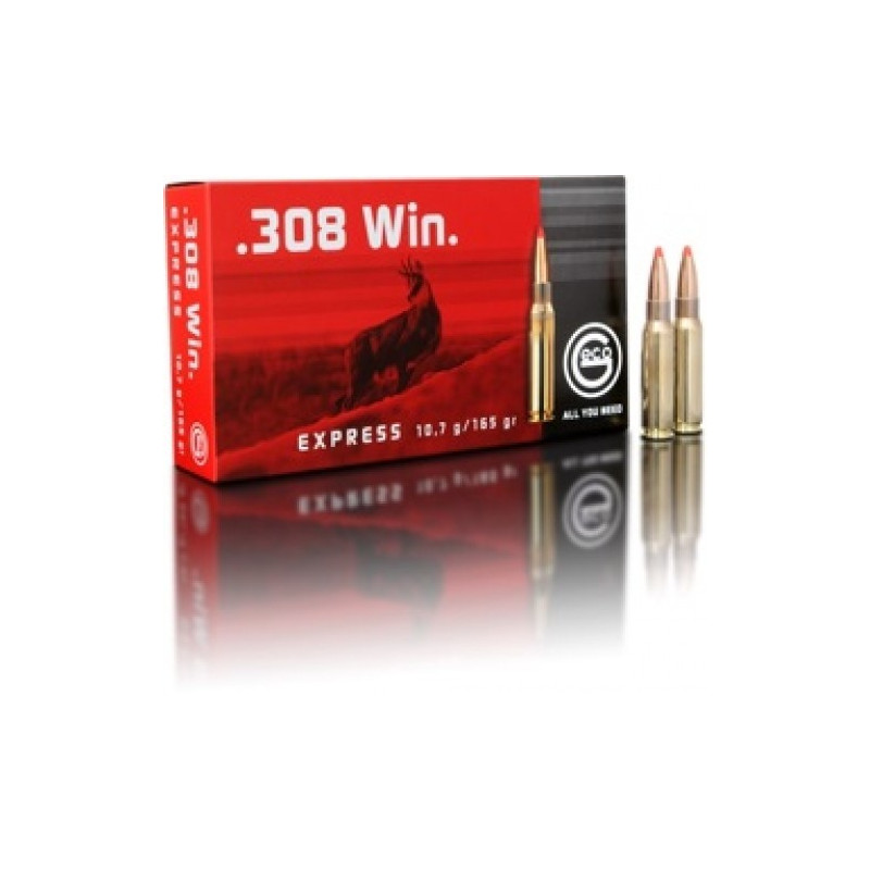 Šoviniai Geco 308 Express 10,7 g/ 165 gr.