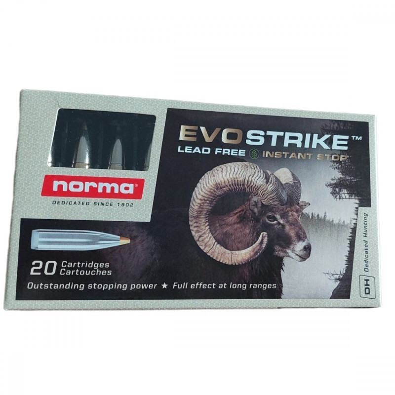 Šoviniai Norma kal. 308 Win Evostrike 9.0g/139GR 20177352