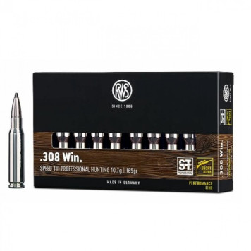 Šoviniai RWS kal.308 Win. 10,7g/165gr Speed Tip Short Rifle 2406616