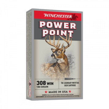 Šoviniai WINCHESTER kal. 308 Win 180gr. POWER-POINT CX3086