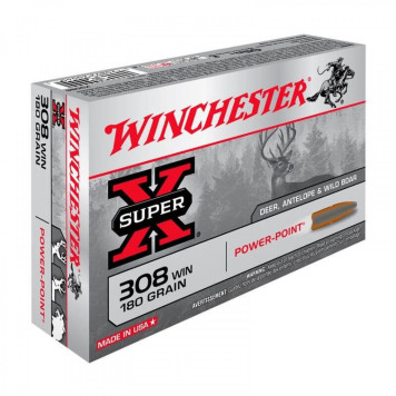 Šoviniai WINCHESTER kal. 308 Win 150gr. POWER-POINT CX3085