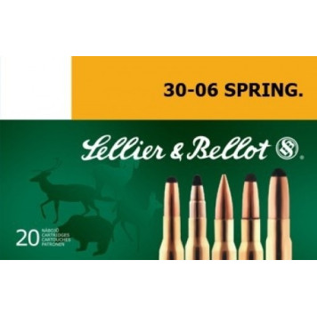 Šoviniai Sellier&Bellot 30-06 SPRING. SPCE 11.7 g