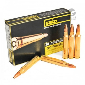 Šoviniai Sako 300 Win. Mag. Super Hammerhead SP 11.7 g