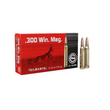 Šoviniai GECO kal. 300 Win Mag Teilmantel 11,0g./170gr 2117576