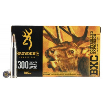 Šoviniai Browning BXC, 300 Win, 185 gr.