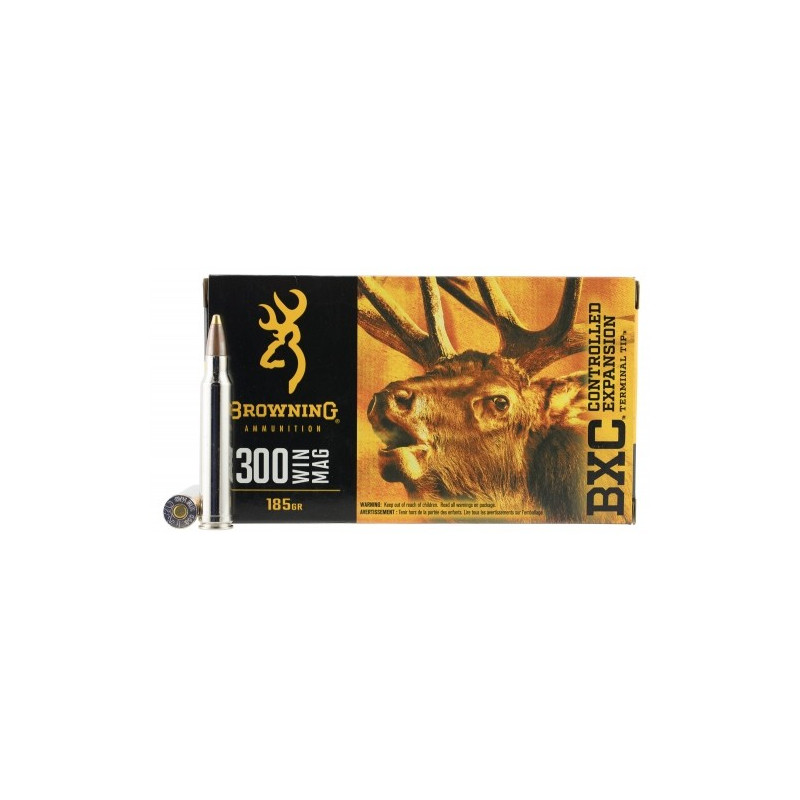 Šoviniai Browning BXC, 300 Win, 185 gr.