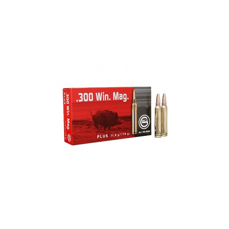 Šoviniai GECO kal. 300 Win.Mag 11,0/170gr, Plus 2317809