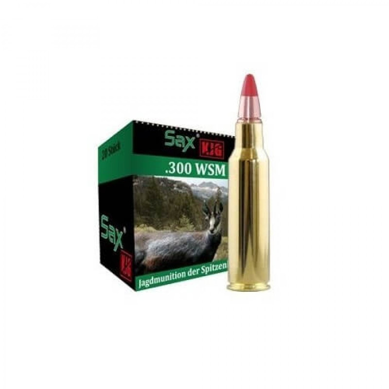 Šoviniai Sax kal.300WSM KJG-SR 8,0g/123,4gr